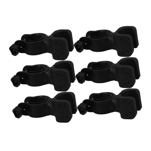 minkissy Bicycle Flashlight Mount 6 Pack Walker Accessories Cane Holder for Table Mount for Short Handlebars