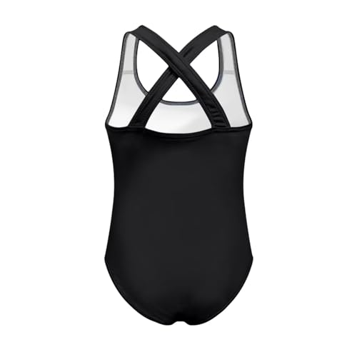 Girls Bathing Suit Size 5-14 Kawaii Swim Suit with Cross Back Straps Teen One Piece Swimsuit for Beach2
