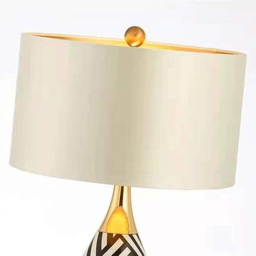 Lampe de bureau écriture à diffusion douce et socle céramique - 5