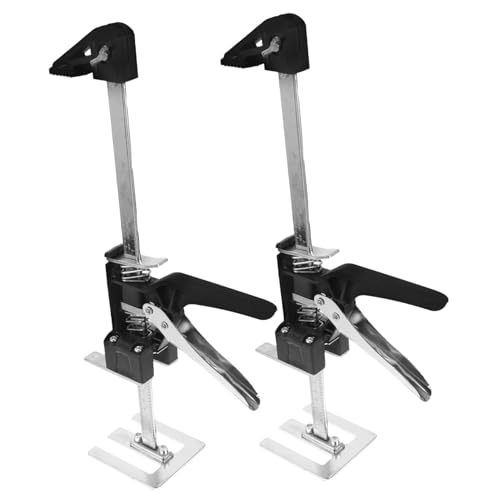 NULYLU Cabinet Jack 2pcs Hand Lifting Jack Tool Wall Tile Height Adjuster Easy and Construction