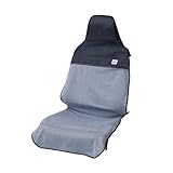 ボンフォーム(BONFORM) シートカバー Lee ヒッコリー エプロンタイプ 前席1枚 ブルー 4101-10BL
