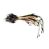 ARTSEWPLY 65 Stück Teiliges Breadboard Jumper Wire mit Rundem Stecker Verbindungskabel für Elektronische DIY schaltungen Flexibel Wiederverwendbar Leicht und Kompakt für Schnelle