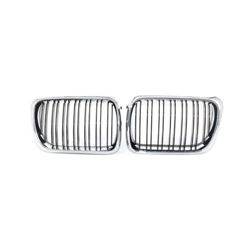 Calandre BMW E36 pour modèles 1997 à 1999 grille de radiateur double ligne argent