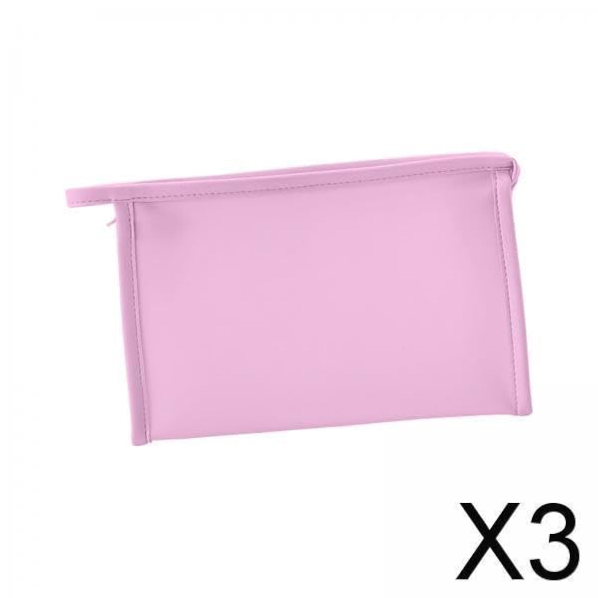 Waterproof 3xPVC Makeup Bag for Travel Essentials