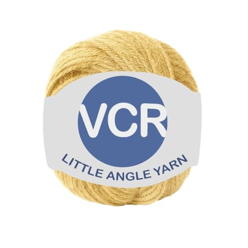 Image of VCR 4 Ply Light Peach Little Angle Yarn, 25 Grams, 92 Meters Length, 100% Acrylic Soft Baby Knitting Yarn for Crochet, Newborn Sweaters, Soft Baby Socks, Mittens and Leggings, Pack of 1