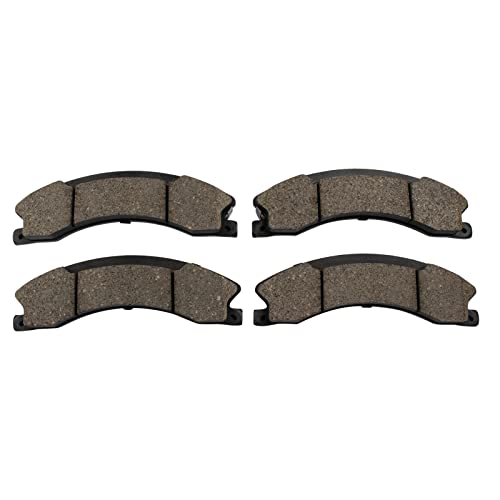 Image of TRQ Rear Brake Pad & Rotor Kit Compatible with 2011-2019 Chevrolet Suburban 3500 HD 2011-2019 GMC