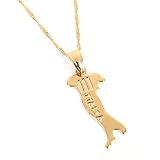 ♥ Pendentif : Toujours élégant et classique. conçu dans un style concis, vous rend plus unique et féminin, parfaitement utilisé en toute occasion.