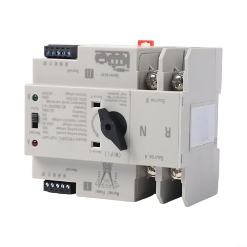 Inverseur ATS 125A basculement automatique intelligent secteur générateur 220V 400V