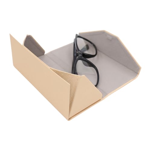 Image of Real Sic Glasses Case for Men and Women - Magnetic Folding Hard Shell Sunglass Holder - Inspired by Solid Color