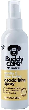 Buddycare Hond Deodoriser Spray - Vanille & Sheaboter (200ml) Hon...