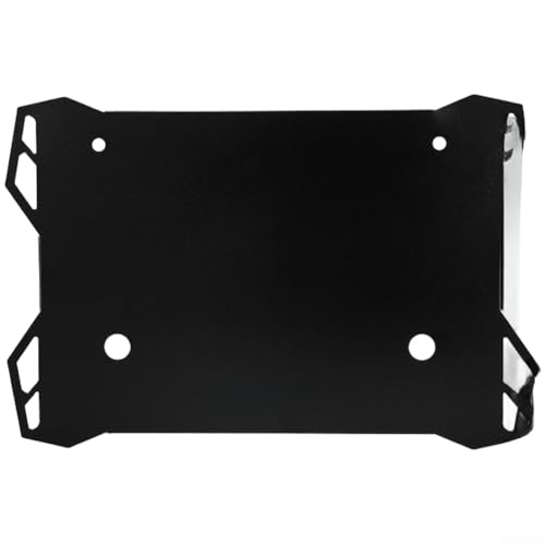 Caja de almacenamiento para exteriores que se expande en una mesa funcional con agujeros de montaje preperforados para accesorios