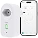 Produktbild Luminea Home Control Alexa Smart Steckdose: WLAN-Steckdose mit Stromverbrauchsmesser, Zeit- & Sprachsteuerung, 10A (Alexa mit Strommessung, WLAN & Verbrauchsmessung)