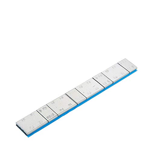 100× contrapesa adhesiva Perfect Equipment -Typ 398- 60 g, acero, plata Cover