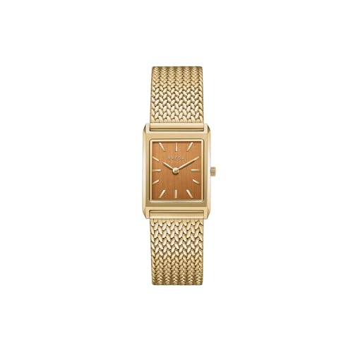 Breda Virgil Tethered Gold and Metal Mesh Watch 20MM