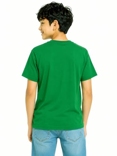 Image of Double F Boys Half Sleeve Cotton Regular Fit Printed Round Neck T-Shirt for Ages 6 Months to 16 Years