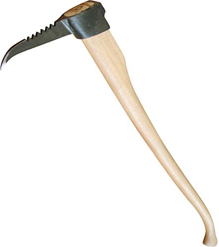 Leborgne, Pic de bûcheron 117 cm, Outil robuste en acier forgé et trempé, poids 2,4 kg, idéal pour le travail du bois, parfait pour les professionnels et les amateurs de jardinage