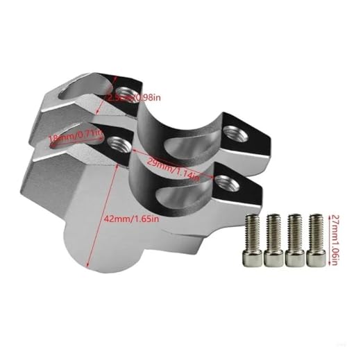 Abrazadera elevadora manillar motocicleta para modelo Y5GF 150 160 adaptador extensible 7