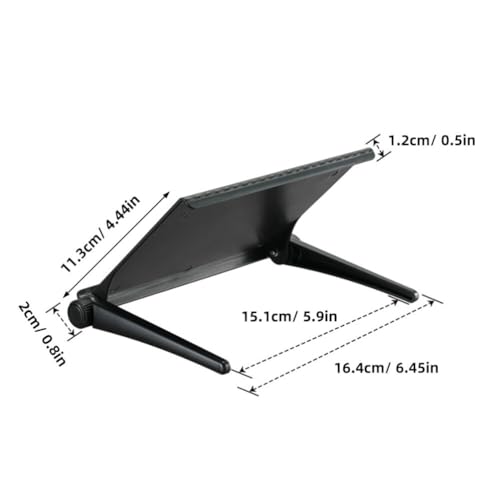 Alipis Router Shelf Wall Mounted Small Floating Shelf 3Pcs Screen Top Holder Shelf Monitor Top Rack Router Shelf TV Top Storage Bracket (S)