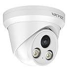 5MP Full Color Night Vision Color-Vu PoE IP Camera,Turret Security Camera with F1.0 Lens Super Aperture,Human/Vehicle Detection,Built in Mic,IP67,Compatible with Hik-Vision