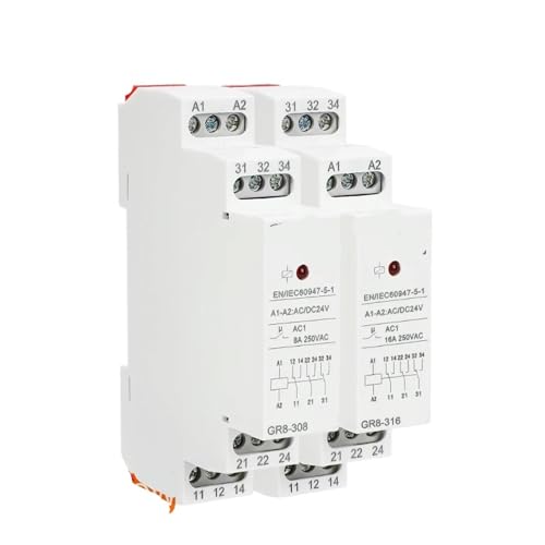 Relais auxiliaire AC DC 24V GR8 pour isoler circuit électrique