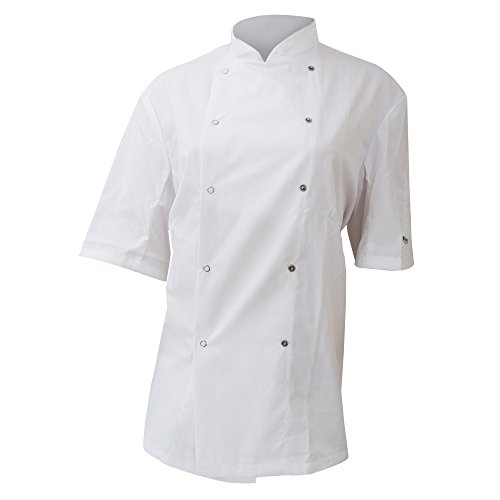 Dennys AFD Mens Chefs Jacket/Chefswear (L) (White)