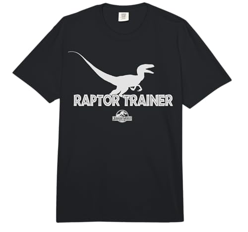 T-shirt Jurassic World Raptor Trainer pour look urbain retro et décontracté
