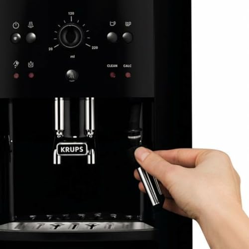Krups Arábica Cafetera Espresso Automática, 1450 W, 1.7 litros, Acero Inoxidable, Negro - imagen 6