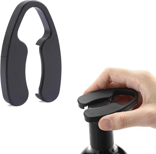 Wine Foil Cutter - Blade Foil Paper Cutter - Foil Remover for Wine Bottles - Foil Cutter for Wine Bottles (Black)