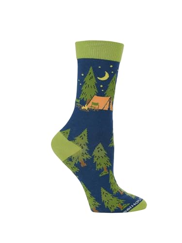 Image of WHD Outdoor Nature Lover Socks for Women & Men | Camping & Lake Life Gift | Novelty Forest Fan