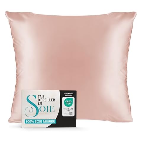 Dreamzie Taie Oreiller Soie 60x60 Cover