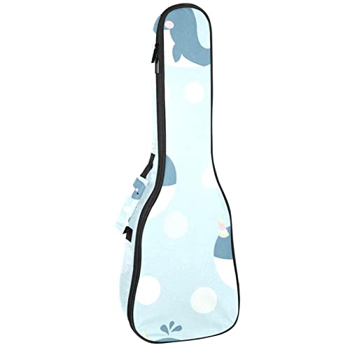 Sac ukulélé ténor bleu océan idéal pour vos concerts et répétitions