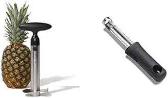 OXO Good Grips Stainless Steel Pineapple Corer & Slicer + OXO Good Grips Apple Corer