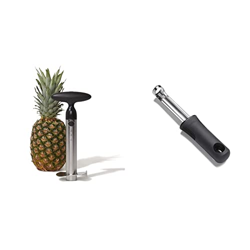 OXO Good Grips Stainless Steel Pineapple Corer & Slicer + OXO Good Grips Apple Corer