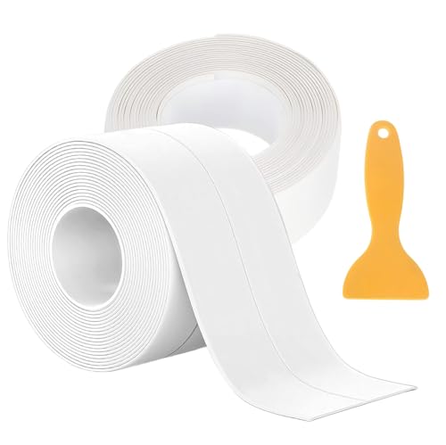 Bande d'étanchéité en PVC souple pour stopper les fuites d'eau de baignoire