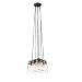Kichler 42877OZ Brinley Vintage Farmhouse Pendant Lighting, Olde Bronze 6-Light (12" W x 8" H) 600 Watts