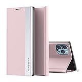 Protección de espejo de 360 grados: funda de piel con iPhone 13 Pro, parte delantera de policarbonato + parte trasera de piel sintética + interior de policarbonato, todas las esquinas, bordes, función atril, carcasa de piel con el iPhone 13 Pro completamente cubierta, para que tu teléfono inteligente esté bien protegido. Funda para iPhone 13 Pro Case el borde elevado de 0,5 mm ofrece una mayor protección a la pantalla y a la cámara.