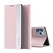 Produktbild Hülle für iPhone 13 Pro Leder Hülle Handy-Hülle Clear View Standing Schutzhülle PC Handyhülle Flip Schutz Wallet Tasche Bumper Standfunktion Case für iPhone 13 Pro Cover (E,Apple 13 Pro)