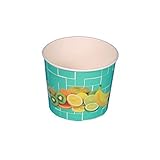 eiscreme rezept ohne zucker praktischer Becher für das Außerhausgeschäft an Eisdielen, Eiscafés, Imbissen usw.