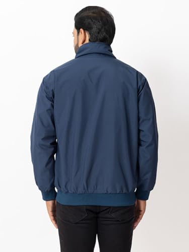 Image of OSCILLATE Casual Winter Wear Jackets For Men || Men's Solid Wind Cheater Jacket With Zipper || Ribbed Waist And Ribbed Wrist Cuffs For Perfect Fit || Casual And Sports Jacket