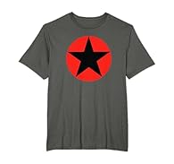 Dive into bold and youthful vibes with our ultra-cool design featuring the iconic Five Pointed Black Star on a striking Red Circle. This eye-catching emblem is more than just a symbol; it's a statement of style for the coolest youngsters out there. E...