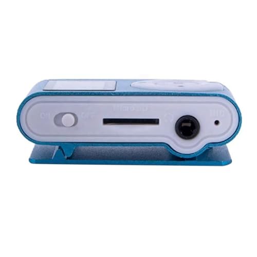 Drumstone Blue Mini MP3 Player with Clip - Image 4