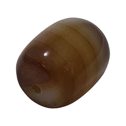 Kala Sulemani Hakik pierre ronde 13,76 mm pour chasser le mauvais œil et l'anxiété