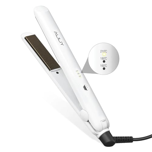 Aliliy �w�A�A�C�����@�~�j 160��-180��-210�����x���� 20mm �O���p �X�g���[�g�A�C�����v���[�g�@�}�������オ��@�S�����Ή��@�C�O�Ή� 2way ���b�N�t�� �I�[�gOFF�@�\ ���^�@���y�ʃR���p�N�g�@�J�[��&�X�g���[�g���p 360�x��]