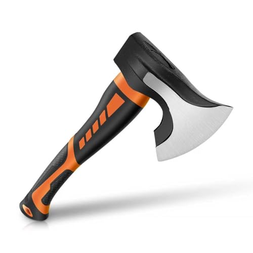 Wood Splitting Maul 15' - 2.25 lb. Splitter Maul, Firewood Camp Axe, Shock Absorbing Anti-Slip Handle - Splits Wood Better Than Camp Axe or Hatchet - Kindling Splitter