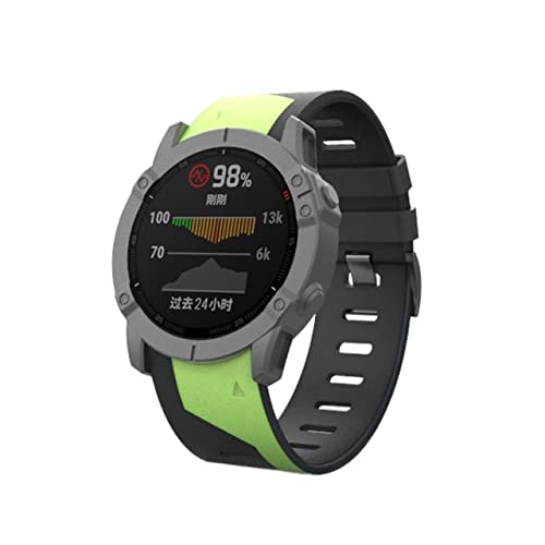 Bracelet montre connectée 22mm agate compatible Fenix 5 et 6