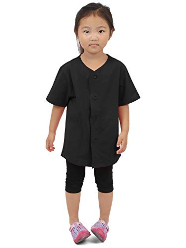 Hat and Beyond Kids Baseball Jersey T Shirts Team Uniform PE School League