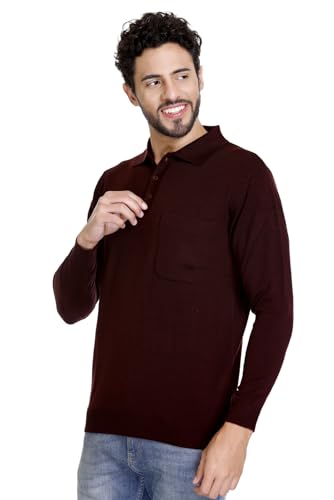 Image of In Love Men's Cotton Blend Warm Winter Wear Top Full Sleeves