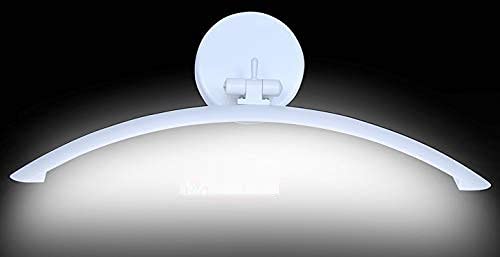 Carsten LED Curved Shaped Picture Light Mirror Light Bathroom Light Display Light Wall Light Wall Lamp Lighting (White, 6 Watt)