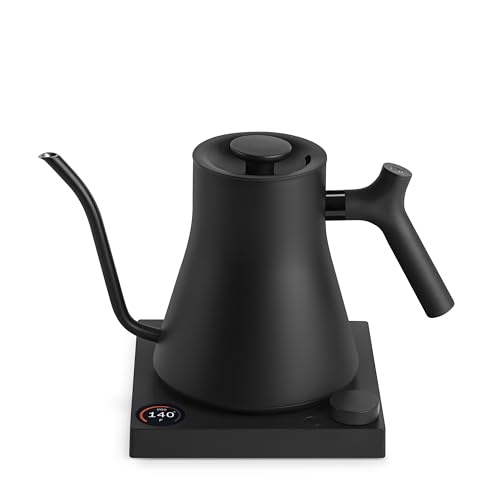 Stagg EKG Pro - Hervidor eléctrico de cuello de cisne 1222PRO-MB-US