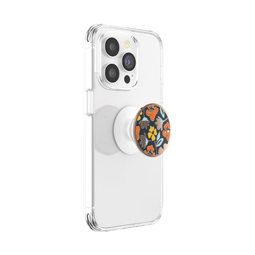 Image of PopSockets Adhesive Phone Grip, Holder, Phone Stand, Flower - Enamel Petal Frenzy